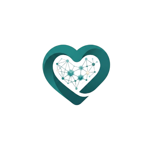Cura AI heart logo